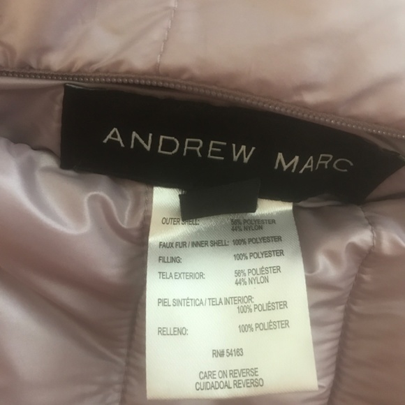 Andrew Marc lavender warm jacket - Picture 4 of 12